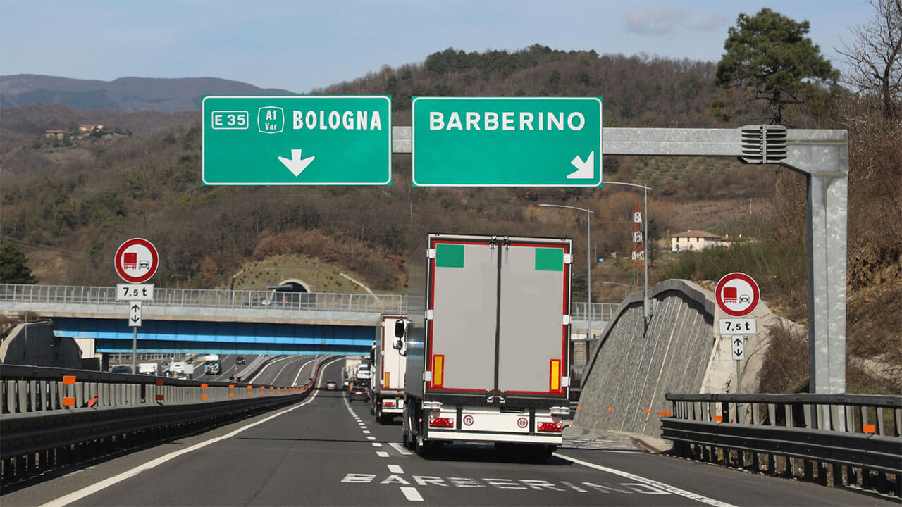 Trasporti via terra nazionale